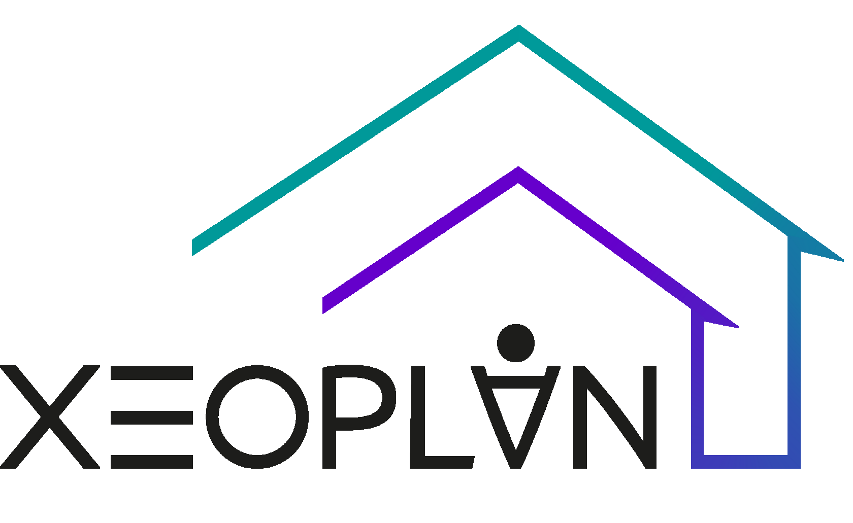 XEOPLAN Logo - die Dienstleistungsmarke für Digitalisierung, Bauplanung, Visualisierung und 3D-Druck